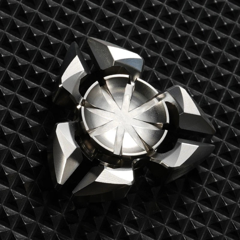 Cool Futuristic Punk Style Hand Spinner Cool Stainless Steel EDC Fidget Spinner 07FC0E-D4 - KOEEK