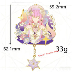 Anime Honkai：Star Rail Cyrene Badge Decor Brooch Backpack Pendant Gift 07FC0E-D4 - KOEEK