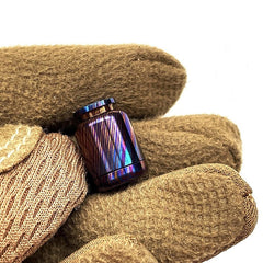 Hot Timascus Parachute Cord Knife Bead Necklace Keychain Pendant Lanyard EDC 07FC0E-D4 - KOEEK