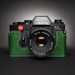 Leica R3 Camera Half Case Retro Cover Handmade  Leather Insert Case 07FC0E-D4 - KOEEK