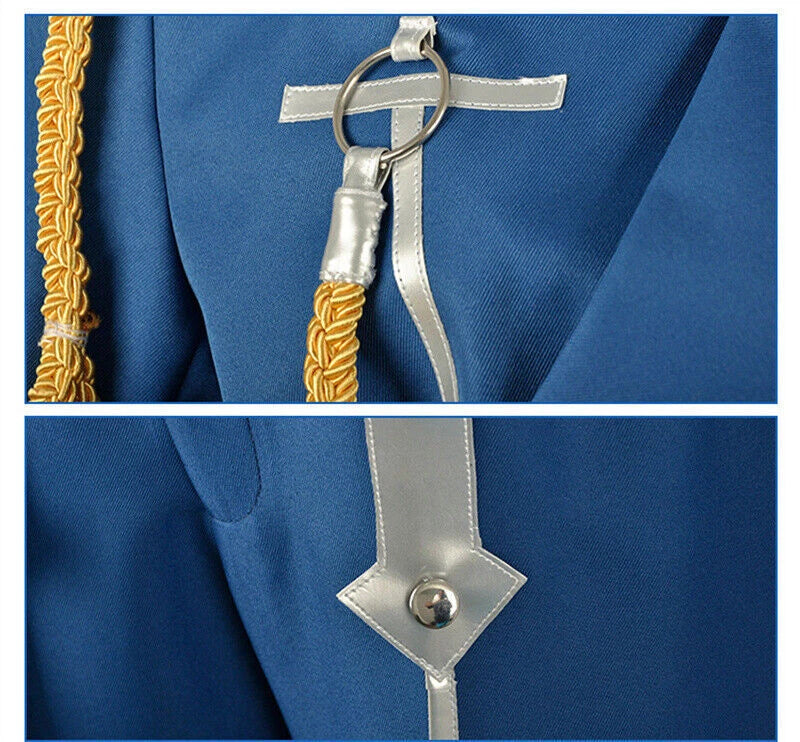 Fullmetal Alchemist Roy Mustang Cosplay Costume Army Uniform Anime Suit 07FC0E-D4 - KOEEK