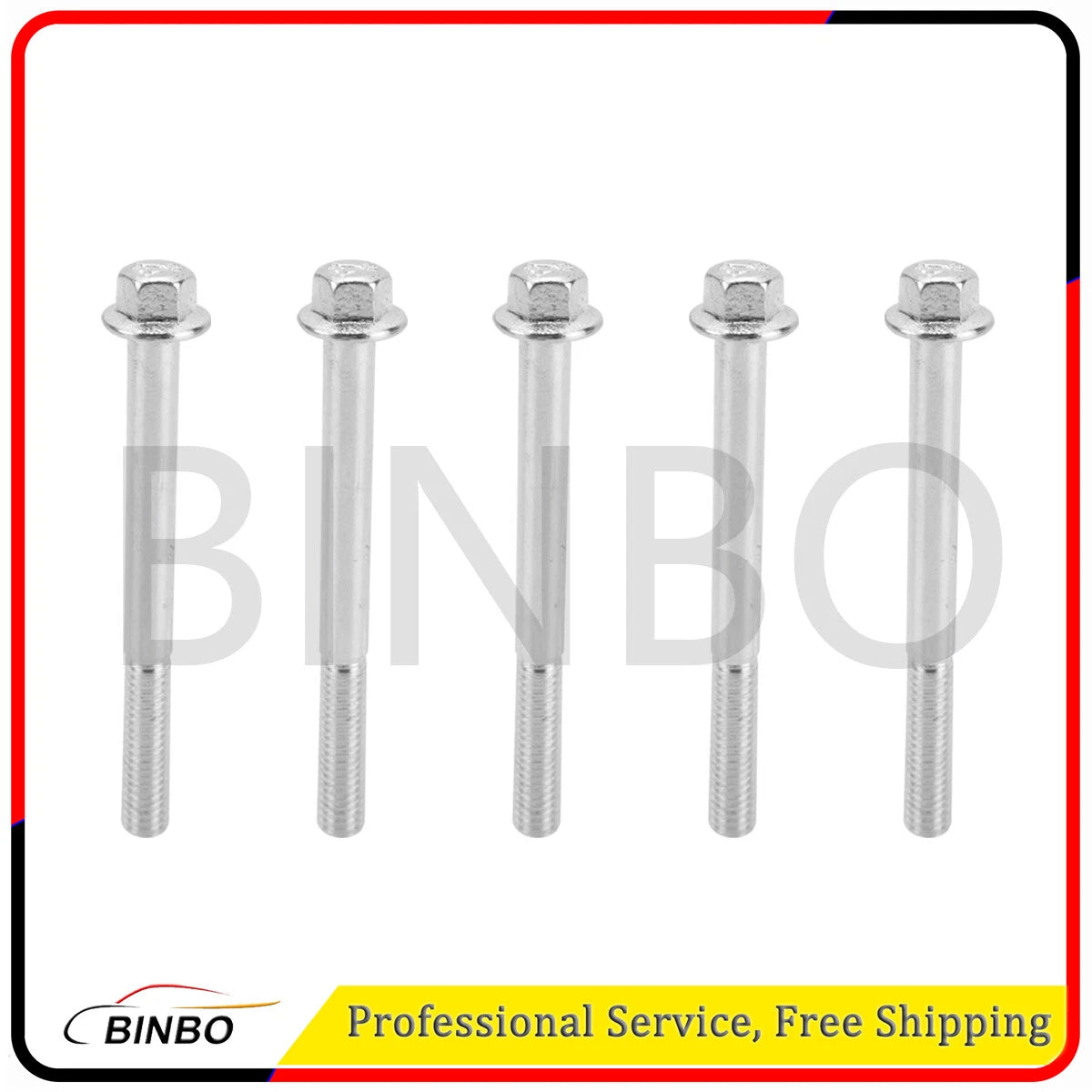 10X FOR LAND ROVER VACUUM PUMP BOLT M6 X 65MM LR4 RANGE SPORT DISCOVERY LR060479 07FC0E-D4 - KOEEK