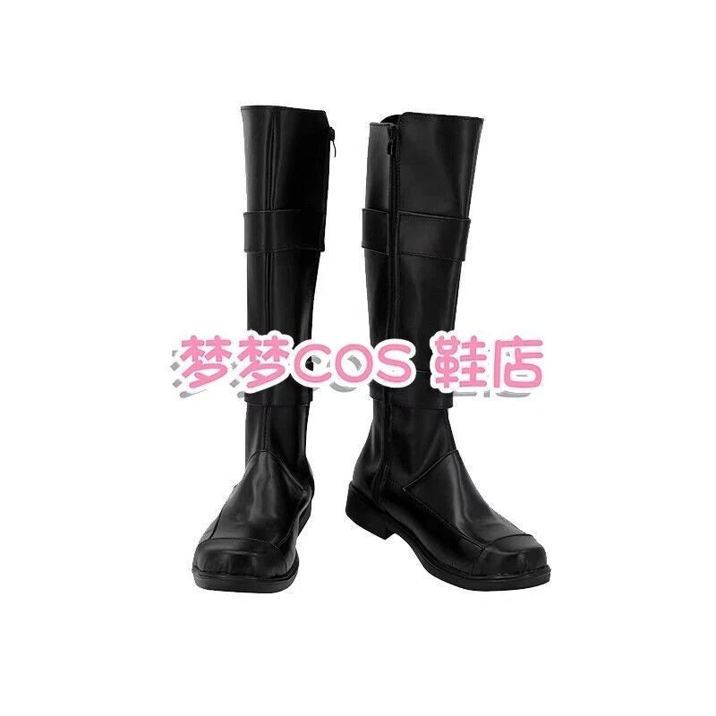 Deadpool Cosplay High Black Boot Women Shoes Anime Accessories Halloween Gift 07FC0E-D4 - KOEEK
