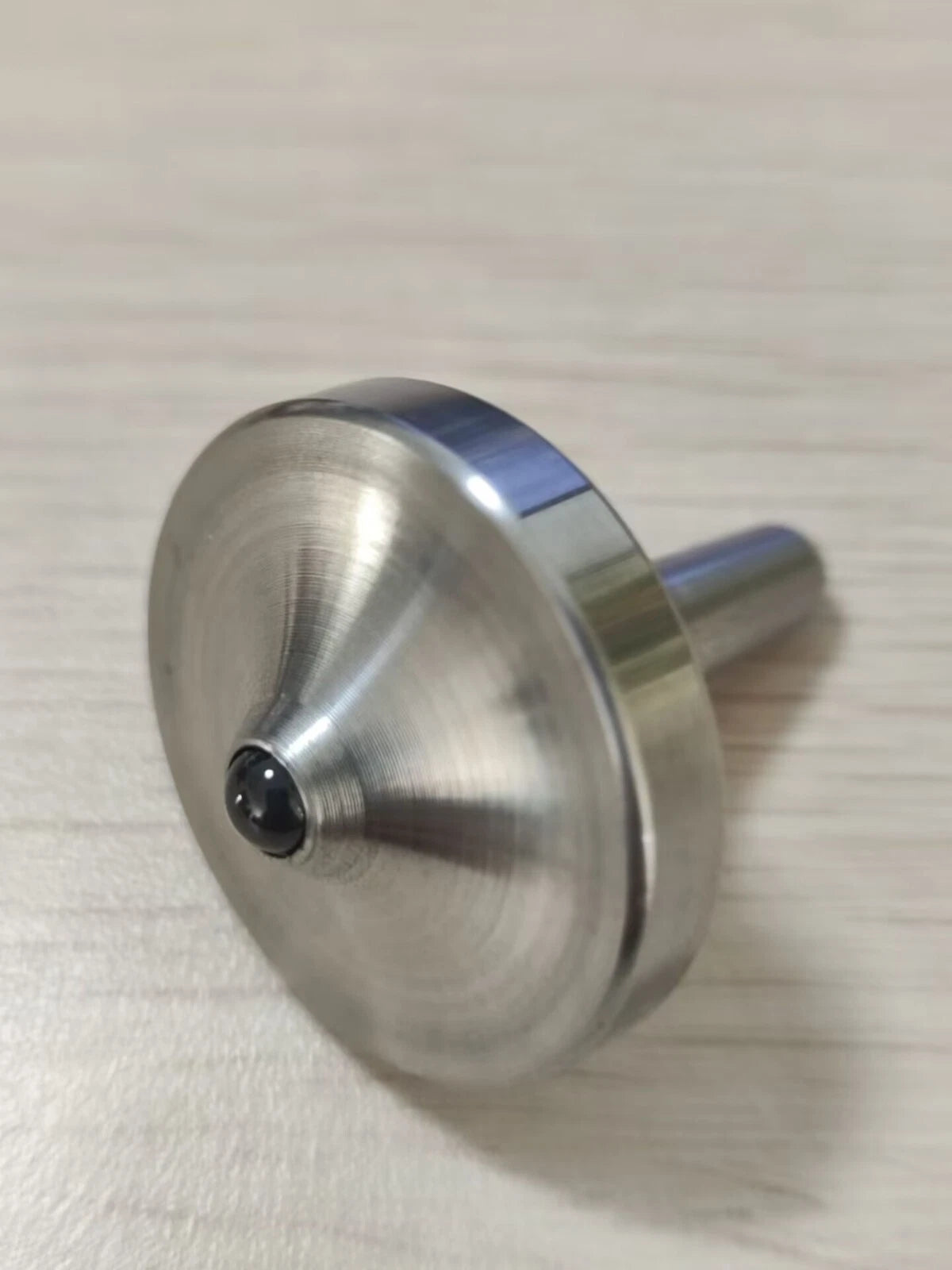 Stainless Steel Hand Twisting Spinning Top Gyro Gyroscope Collection Spinner Toy 07FC0E-D4 - KOEEK