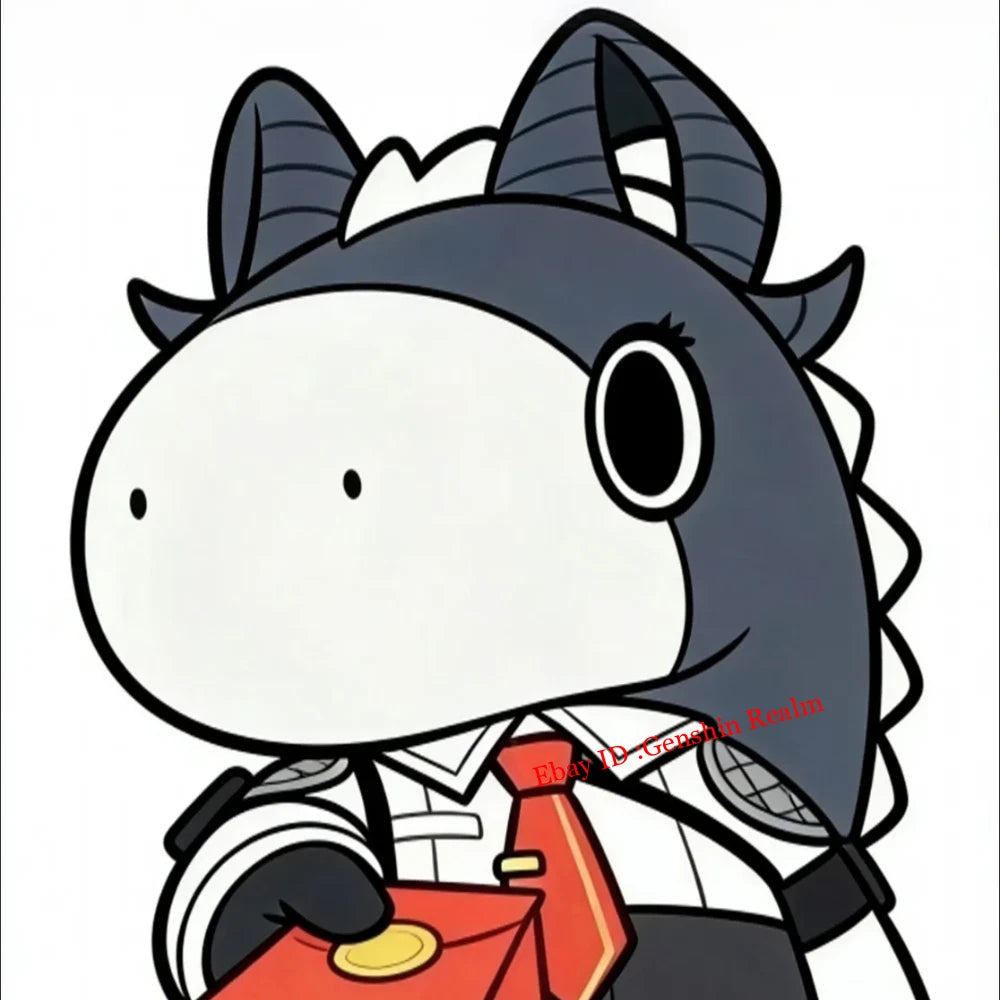 Anime Wuthering Waves Animal Series Zani Horse Plush Doll Toy Gift 20cm 07FC0E-D4 - KOEEK