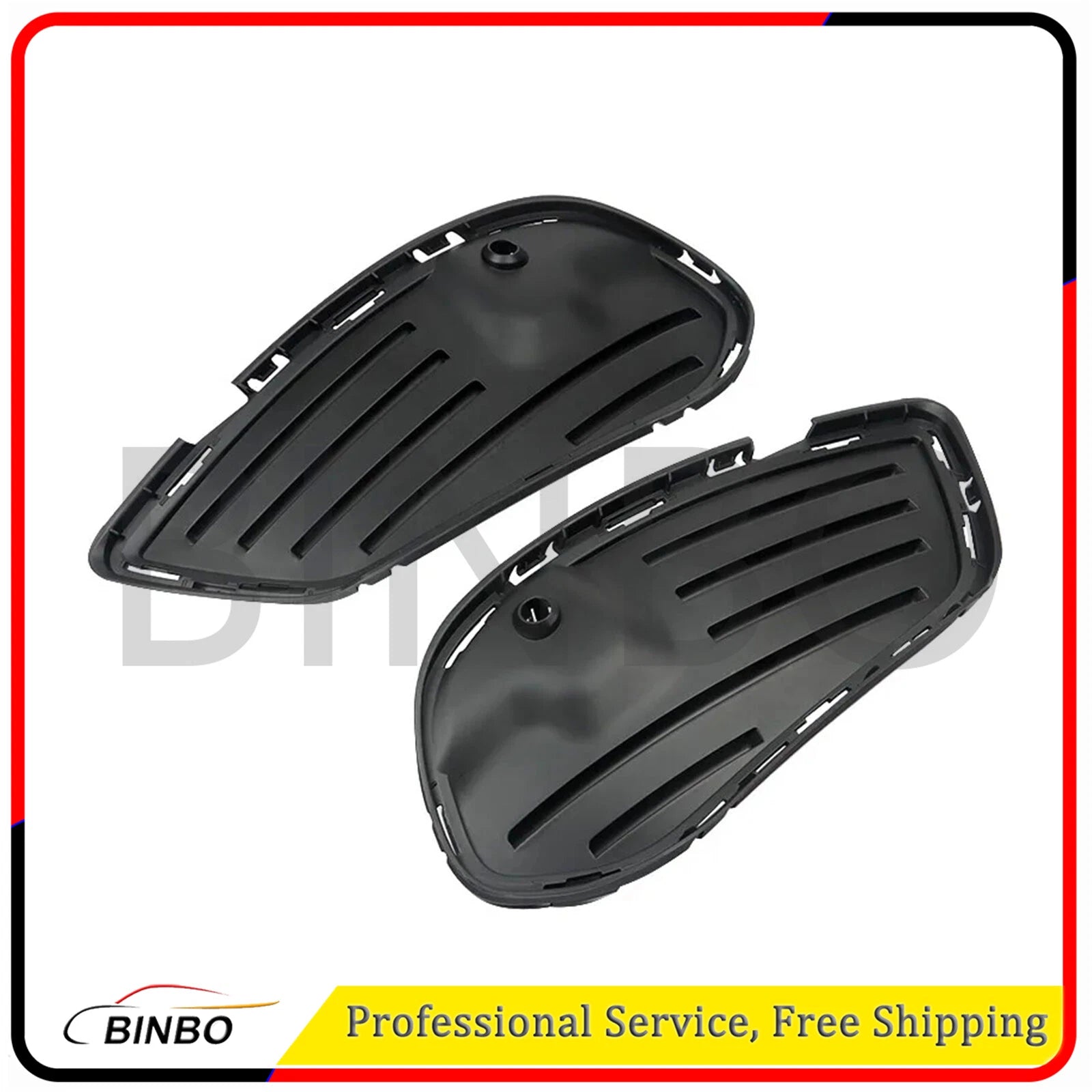 Front Bumper Vent Cover Grille c For Mercedes Benz W205 C300 C350 2015-18,L&R 07FC0E-D4 - KOEEK