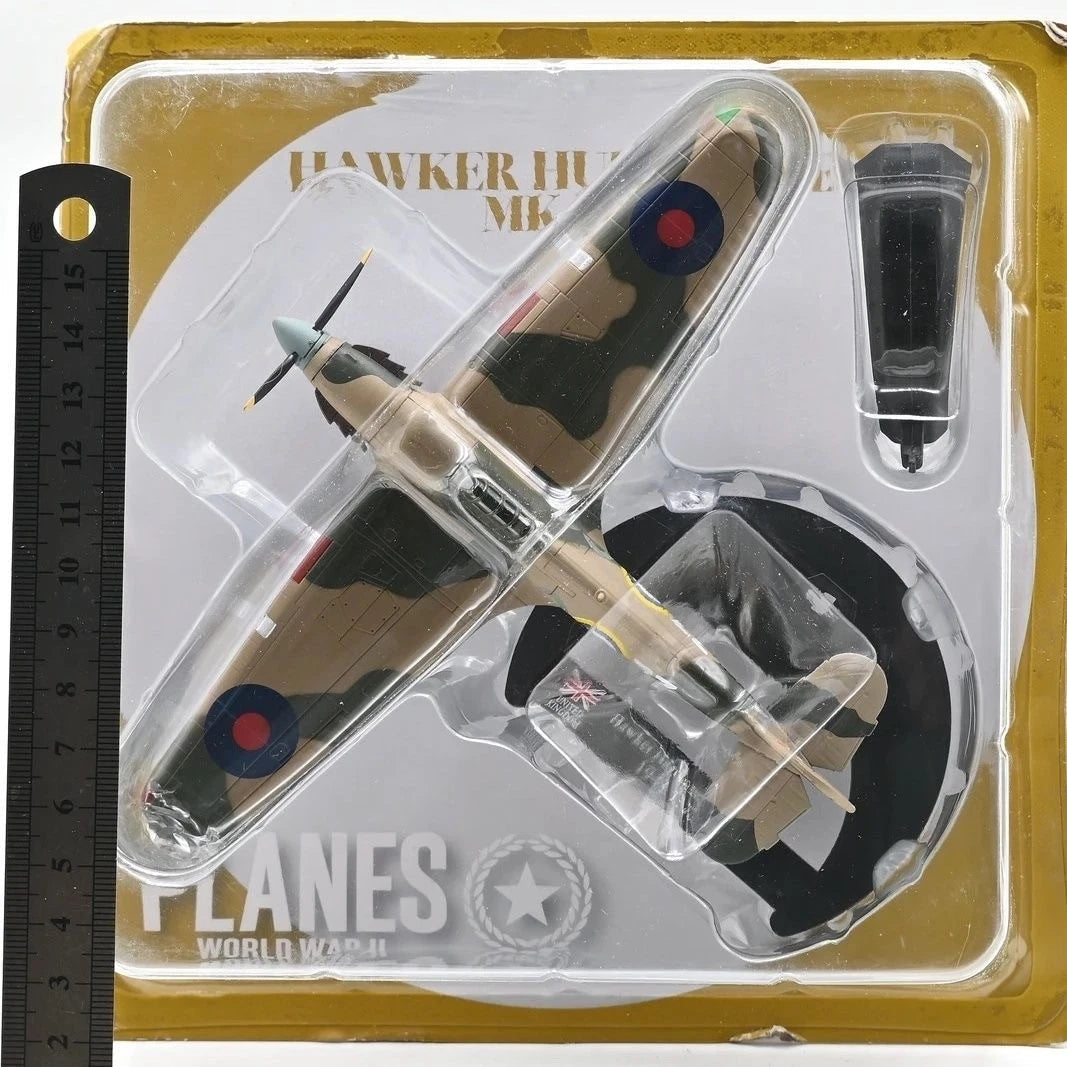 1:72 WW2 RAF Hawker Hurricane Fighter Aircraft Model Diecast Military Collection 07FC0E-D4 - KOEEK