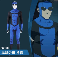 Invincible Season 3 Cosplay Costume Invincible Jumpsuit Bodysuit Suit Halloween 07FC0E-D4 - KOEEK