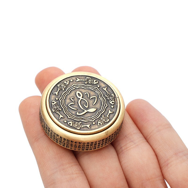 Fidget Spinner Zen Buddha Hand Spinner Stress Relief Gifts Metal EDC Fidget Toys 07FC0E-D4 - KOEEK
