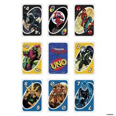 UNO The Amazing Spider-Man Card Game Marvel Family Party Game Mattel MATTEL - KOEEK