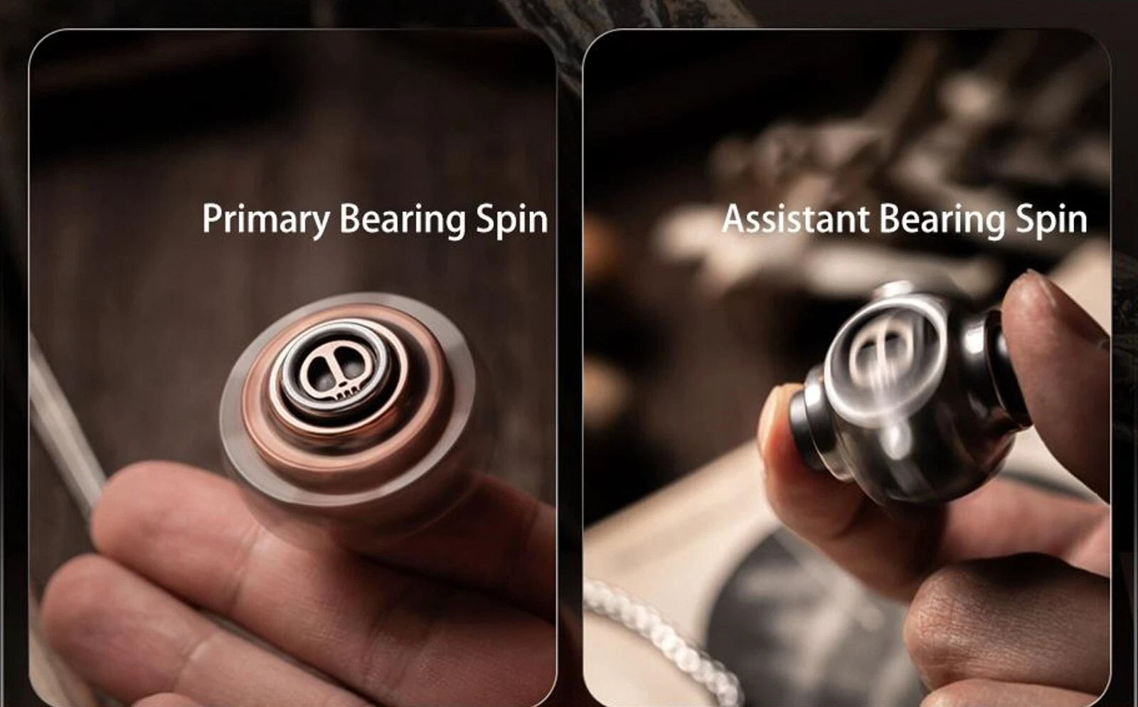 Lautie 2099 SAM X-BONE S.SteelHand Gyro EDC Fidget Spinner for Collection & Gift LAUTIE - KOEEK