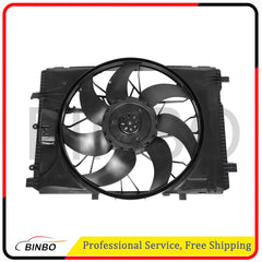 For Mercedes W204 C250 C350 W212 E350 GLK350 2045000293 Radiator Cooling Fan 07FC0E-D4 - KOEEK