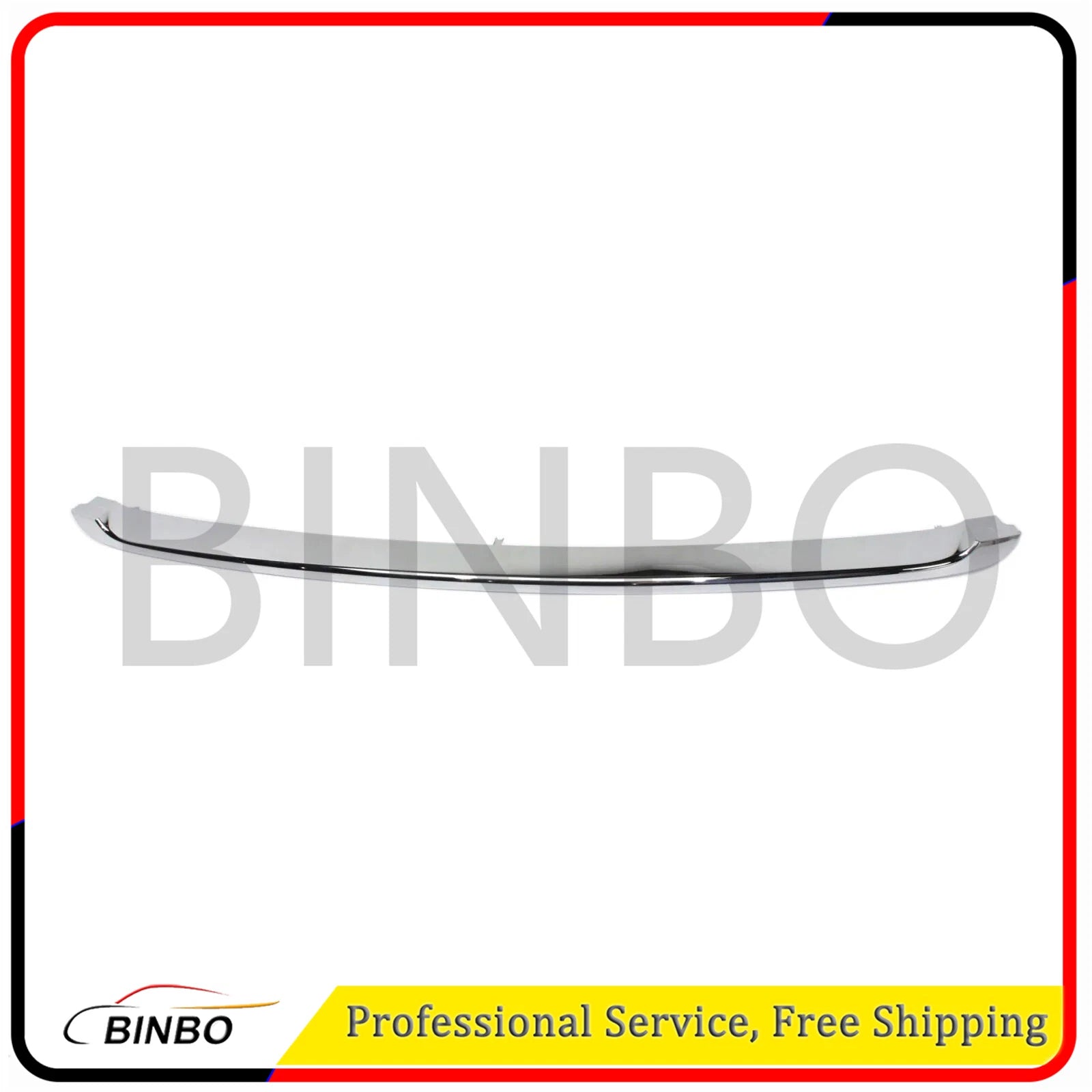 For Mini Cooper Grille Trim 2011-2015 Lower Molding Base Model Chrome 07FC0E-D4 - KOEEK