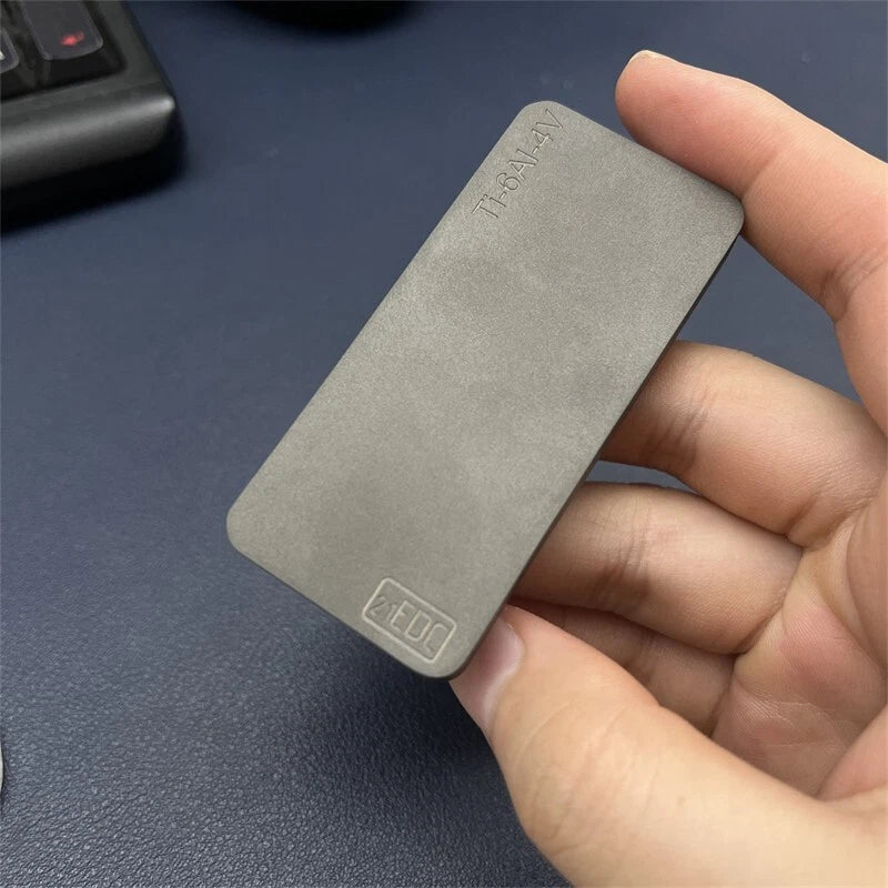Titanium Alloy Bricks Fidget EDC Toy Forget Worry Stone Adult Anti Stress Toys 07FC0E-D4 - KOEEK