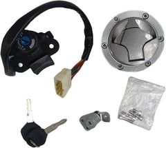new RAYANA Ignition Switch+Gas Fuel Tank Cap Cover+Seat Lock+Keys Compatible for... RAYANA - KOEEK