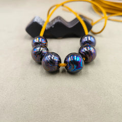 Zirconium Damascus Timascus Paracord Beads Knife Beads Bracelet Bead Zircuti 07FC0E-D4 - KOEEK