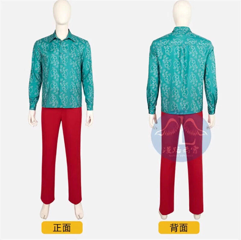 Joker: Folie à Deux The Joker Red Suit Uniform Cosplay Costume Outfit Halloween 07FC0E-D4 - KOEEK
