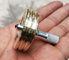 Brass Hand Twisting Spinning Tops Fingertip Top Hand Spinner Toys 07FC0E-D4 - KOEEK