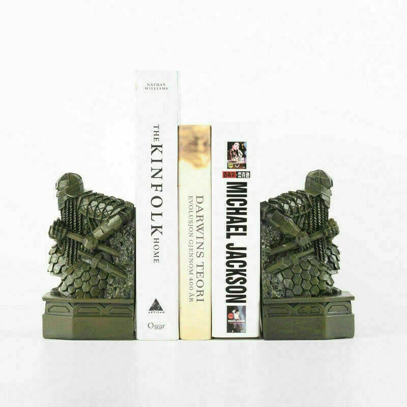 The Hobbit 2: The Desolation of Smaug Lonely Mountain Dwarf Statue 2pcs Bookends 07FC0E-D4 - KOEEK