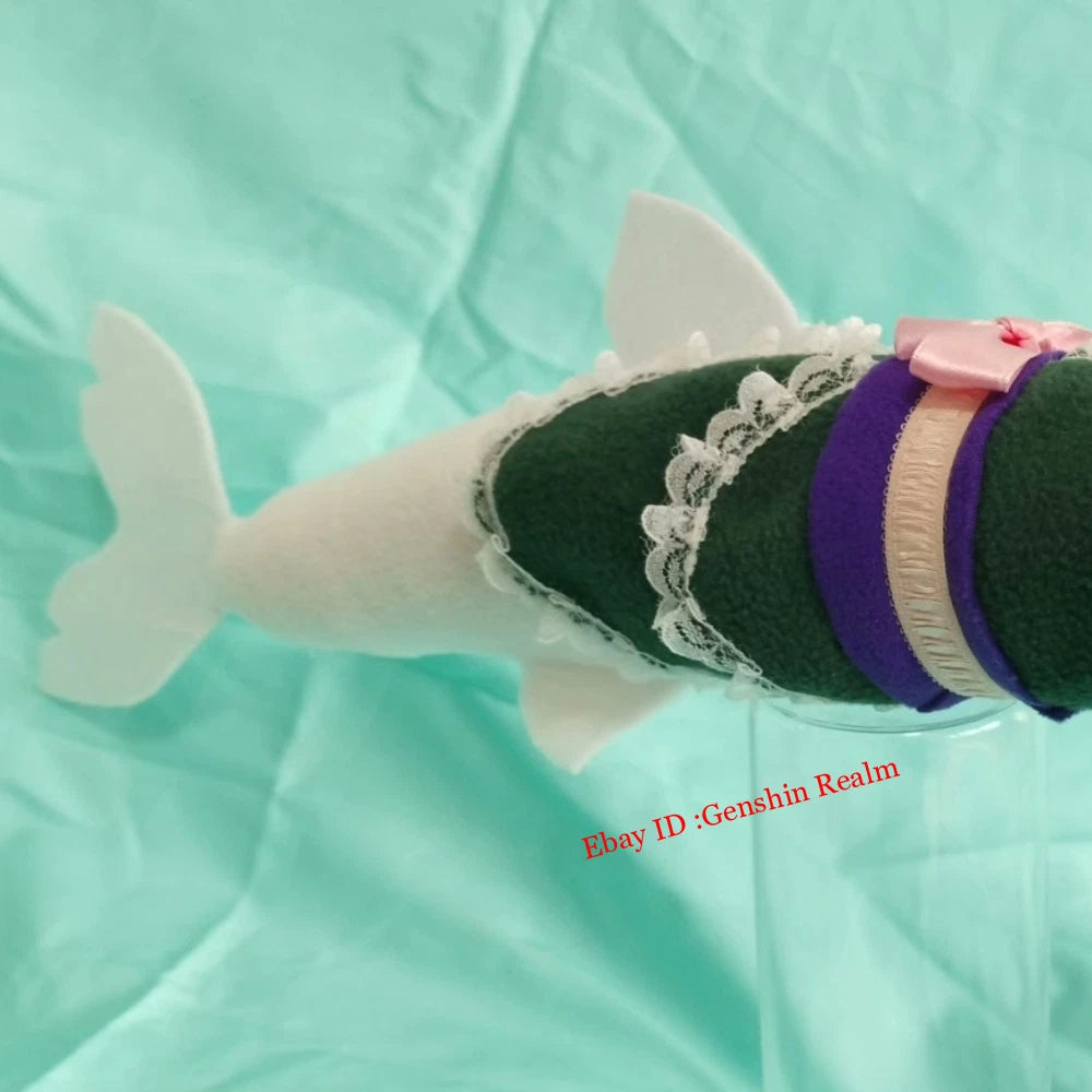 Anime Touhou Project Animal Series Wakasagihime Fish Plush Doll Toy Gift 07FC0E-D4 - KOEEK