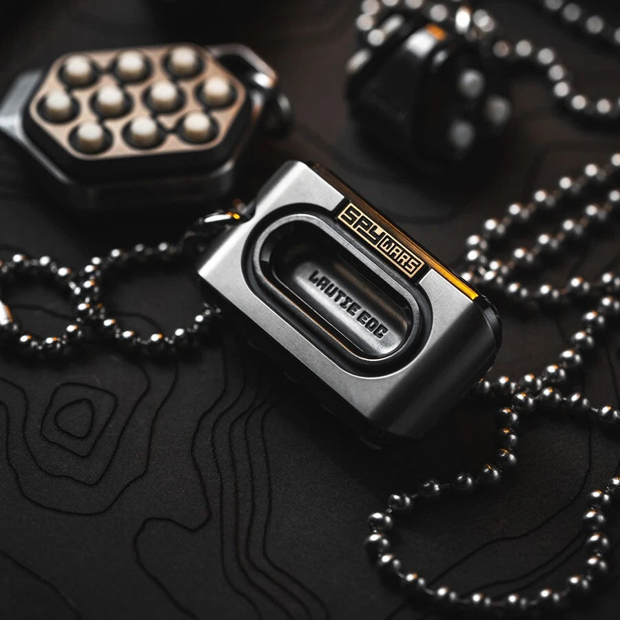 Fidget Slider LAUTIE EDC Beetle Crash Metal Push Pop Bubble Stress Relieve Toy 07FC0E-D4 - KOEEK