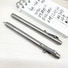 TC4 Titanium  Portable Practical Pen Lightweight Pocket Ball Pen Drawing Pen EDC 07FC0E-D4 - KOEEK