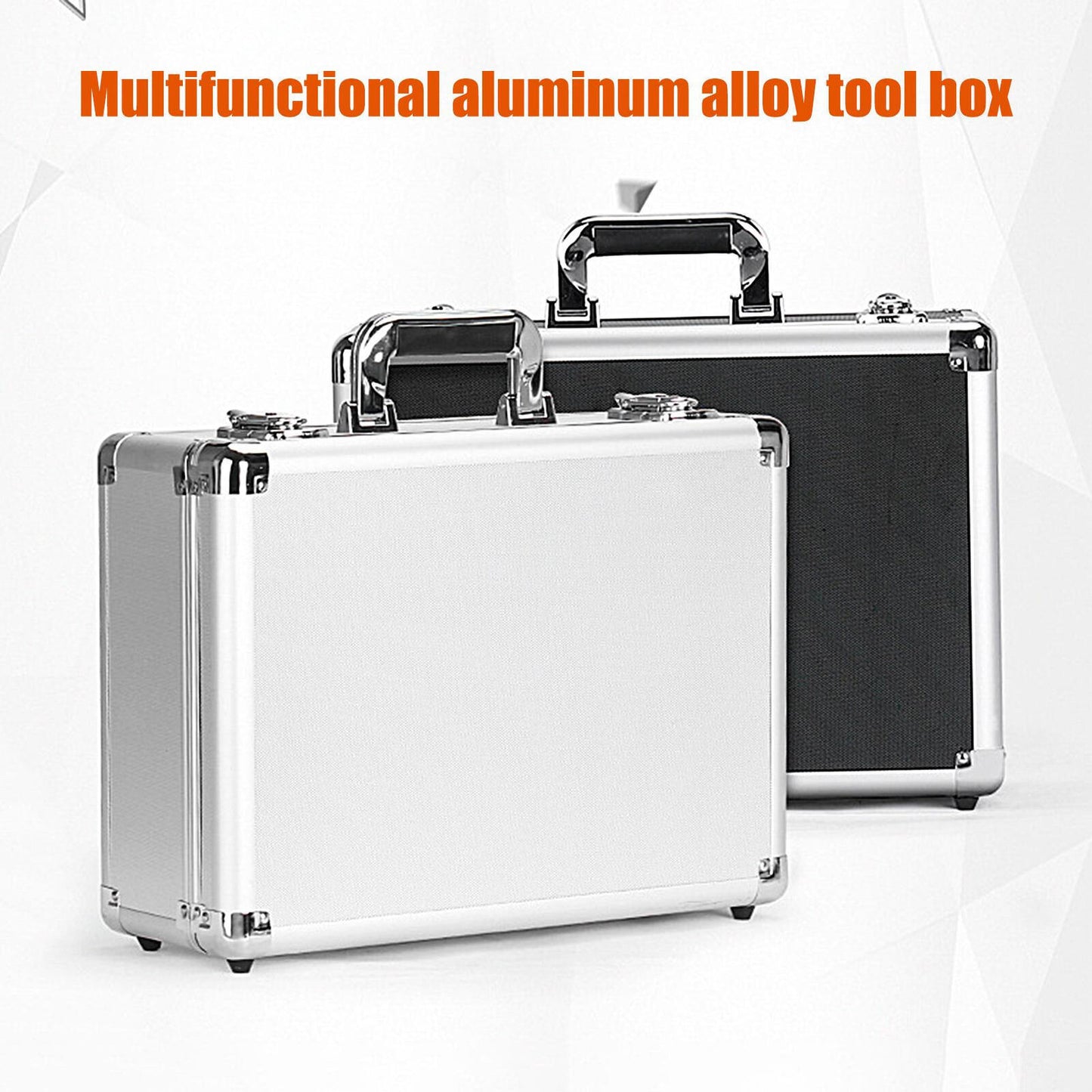 new Portable Aluminum Alloy Tool Box Safety Equipment Instrument Small Storage Case koeek - KOEEK