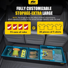 new MIKKUPPA Truck Under Seat Storage - Replacement for 2019-2024 Chevy Black MIKKUPPA - KOEEK
