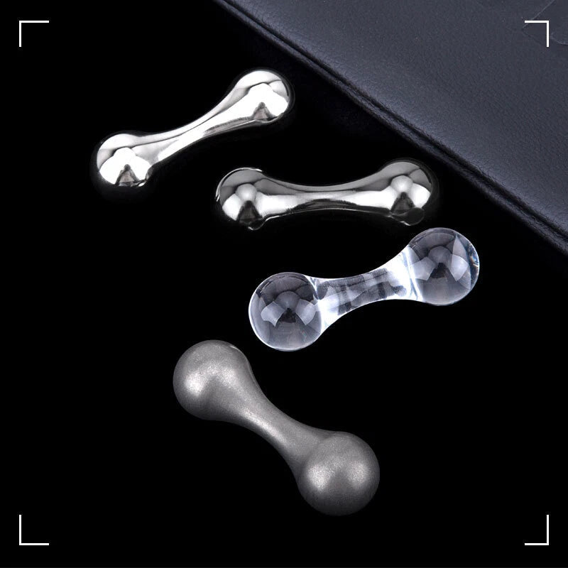 EDC Titanium Zirconium Knuckle Fidget Spinner Toy Finger Knucklebone Skill Toys 07FC0E-D4 - KOEEK