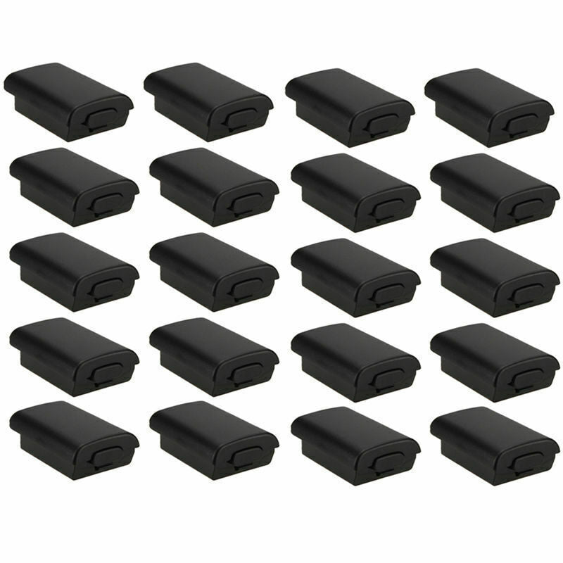 ny Lot AA Batteri Bagcover Case Shell Pack Til Xbox 360 trådløs controller Sort