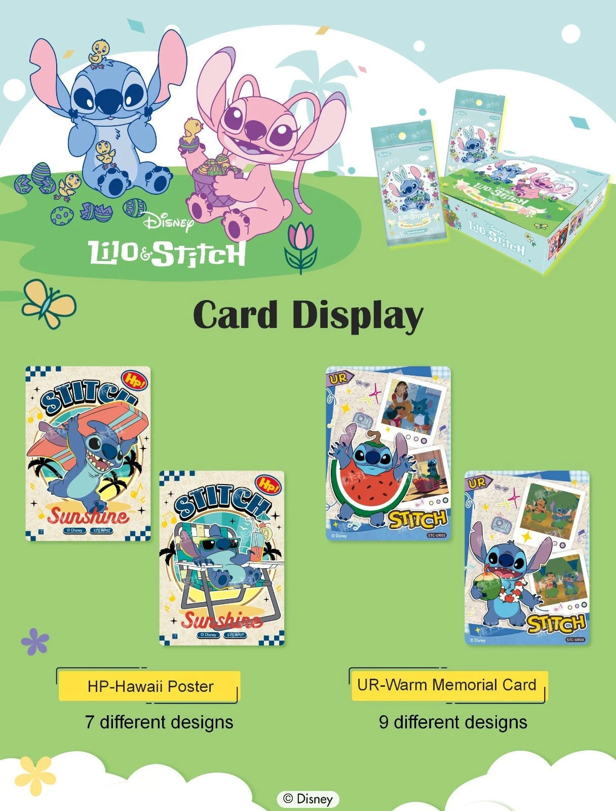 #9 Disney Lilo & Stitch Card Fun Trading Card Box Collectible Set Sealed 07FC0E-D4 - KOEEK