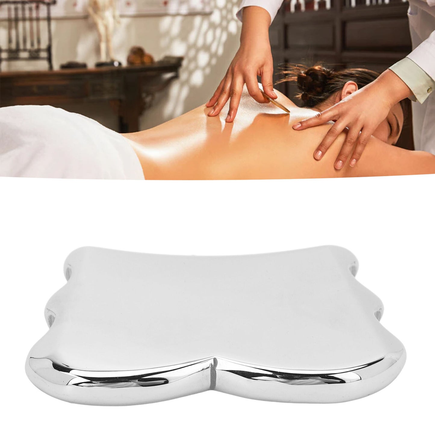 new Terahertz Stone Gua Sha Lymphatic Drainage Detox Scraping Board Massager HGF koeek - KOEEK