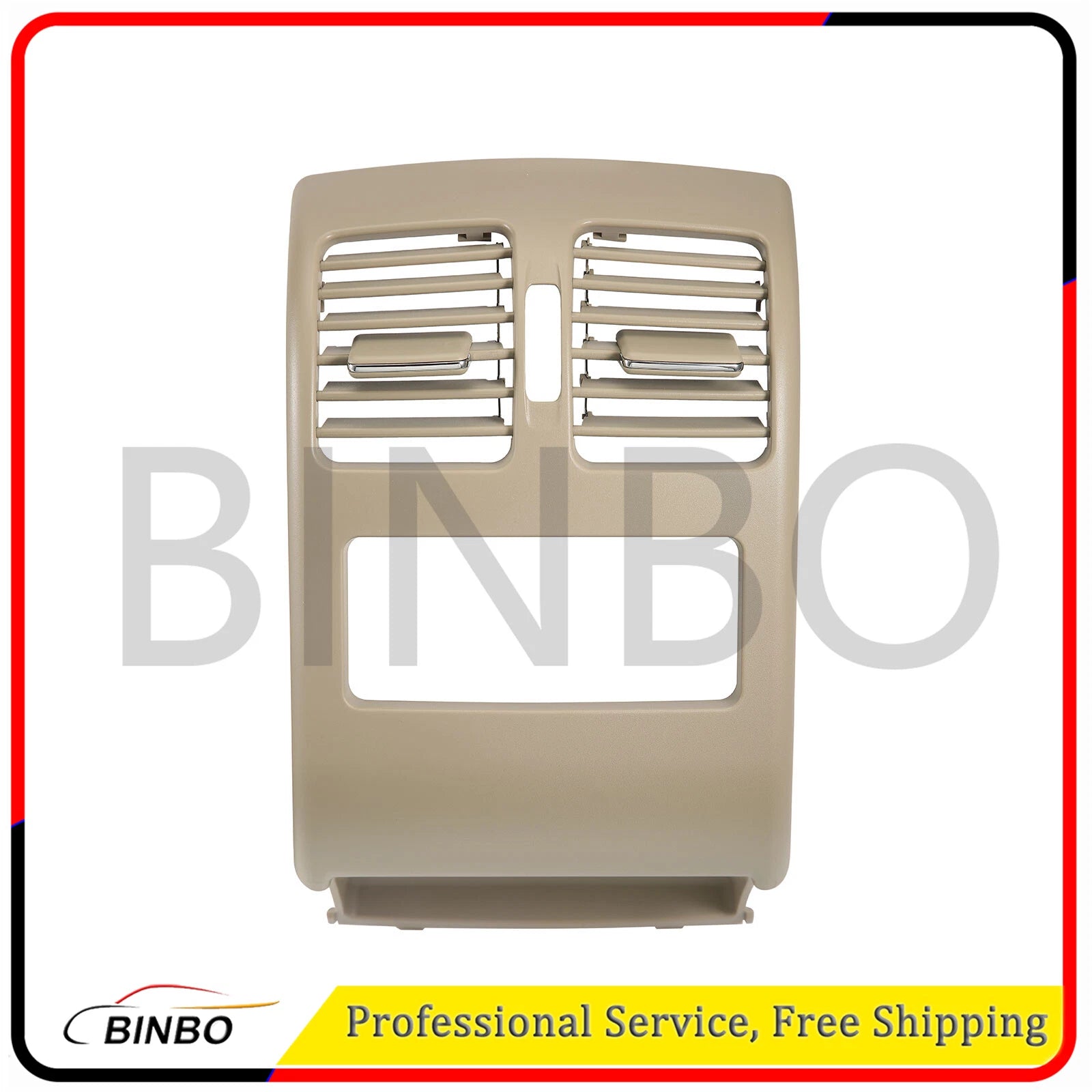 Rear Center Console Air Vent AC Panel Cover Beige For Benz X204 GLK300 2009-2016 07FC0E-D4 - KOEEK
