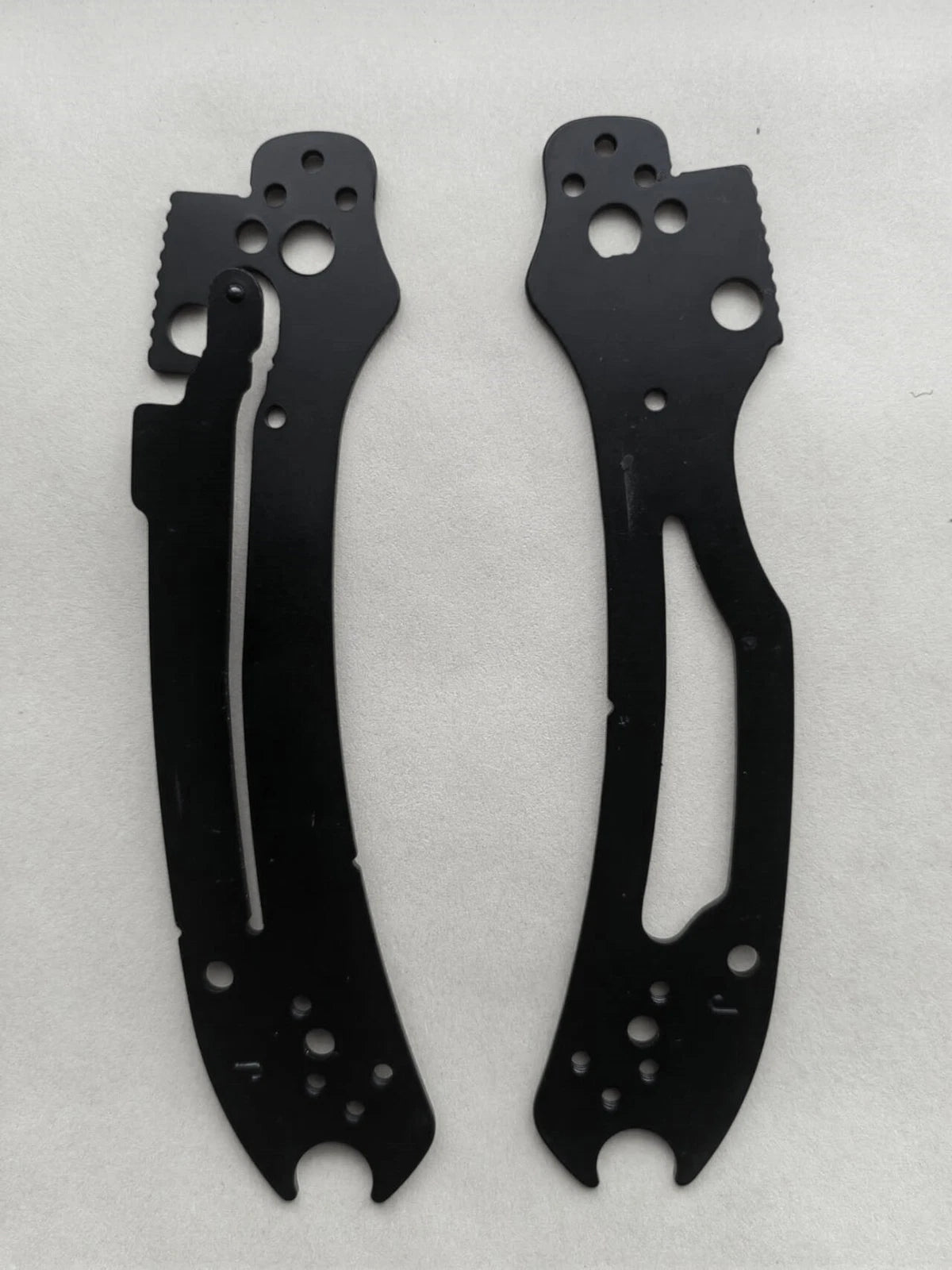1 Pair Stainless Steel Knife Liners Spacer For Spyderco C223 Para3 Folding Knife 07FC0E-D4 - KOEEK