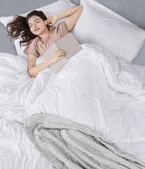 Duvet Cover Queen Size - 1 Comforter Cover with 2 Pillow Shams -3 Pieces Bedding 07FC0E-D4 - KOEEK