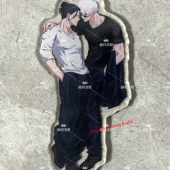 Anime Jujutsu Kaisen Satoru Gojo Phone Booth Scene Desktop Stand Figure Decor 07FC0E-D4 - KOEEK