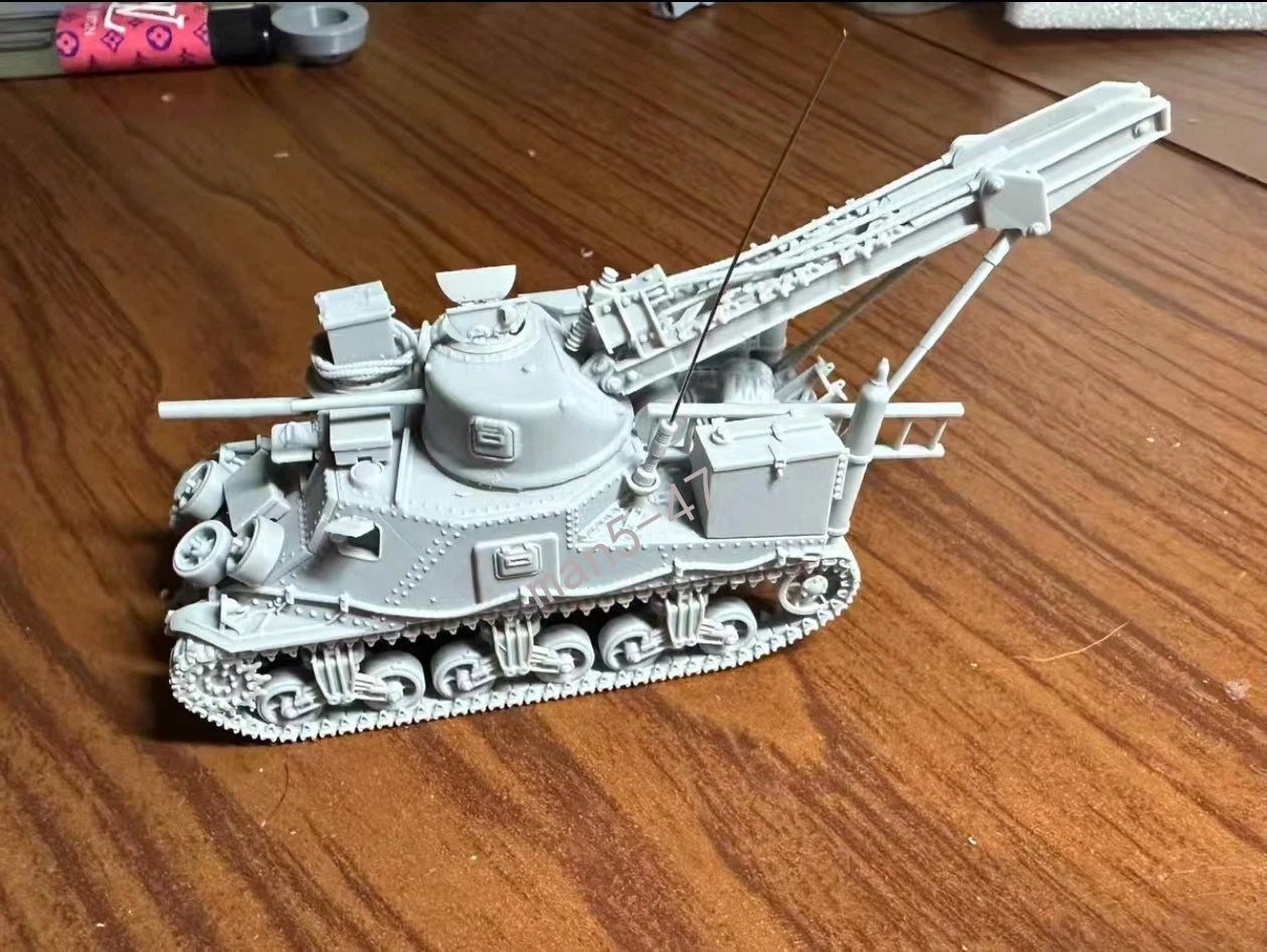3D Printed 1/72 American M31 tank repair vehicle Model Unpainted 07FC0E-D4 - KOEEK
