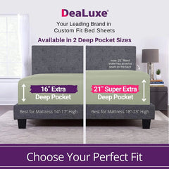 Queen Size Sheets (Deep Pocket Only) – Extra Deep Pocket Queen Size Sheets 07FC0E-D4 - KOEEK