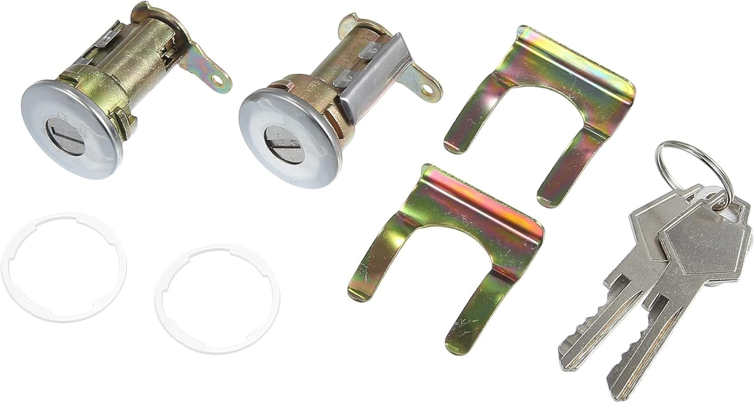 new X AUTOHAUX 1 Set 5070004 Car Door Lock Cylinder W/Keys for Dodge B100... X AUTOHAUX - KOEEK