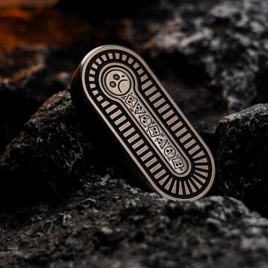 Push Slider EDC DZ TOPF Fidget Toy Metal Fidget Portable Decompression Gift 07FC0E-D4 - KOEEK