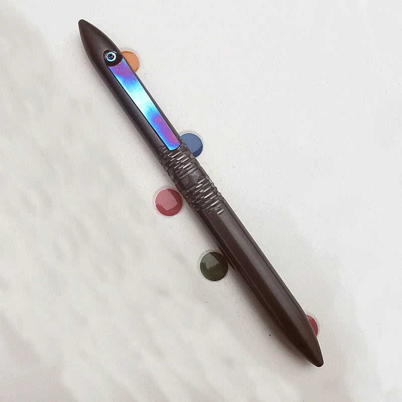 Zirconium Alloy Fountain Pen Business Signature Handwriting Drawing EDC Pen 07FC0E-D4 - KOEEK