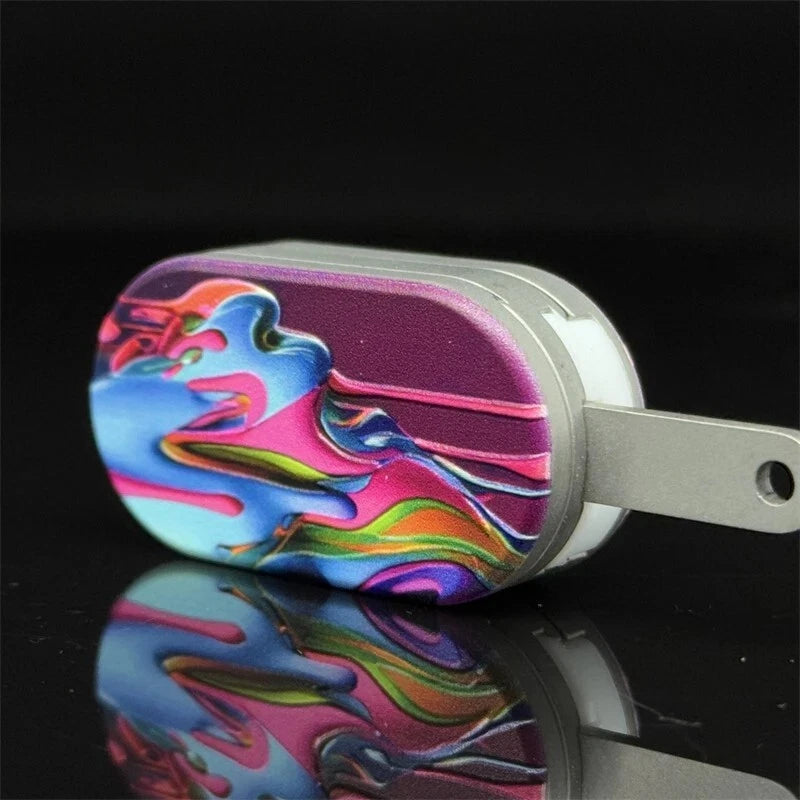 Creative Ice Cream Fidget Slider EDC Metal Push Haptic Slider Kawaii Fidget Toy 07FC0E-D4 - KOEEK