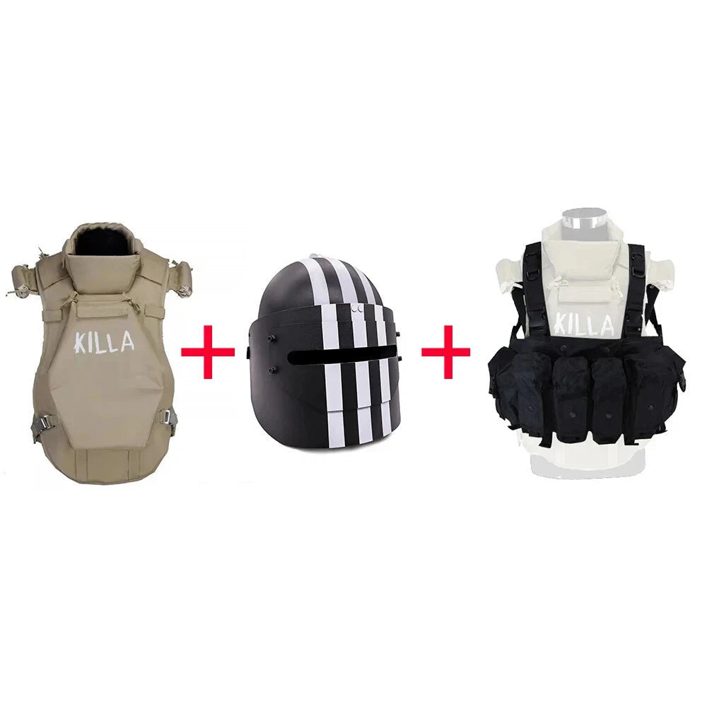Russian Heavy MASKA Helmet and 6b13 Vest Killa Version with Black Hangers Bag 07FC0E-D4 - KOEEK