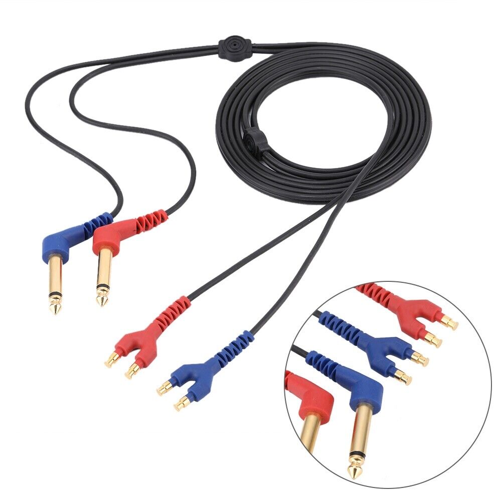 new 2m Headset Cable Wire for Headphone  Conduction Audiometer Hearing Tester koeek - KOEEK