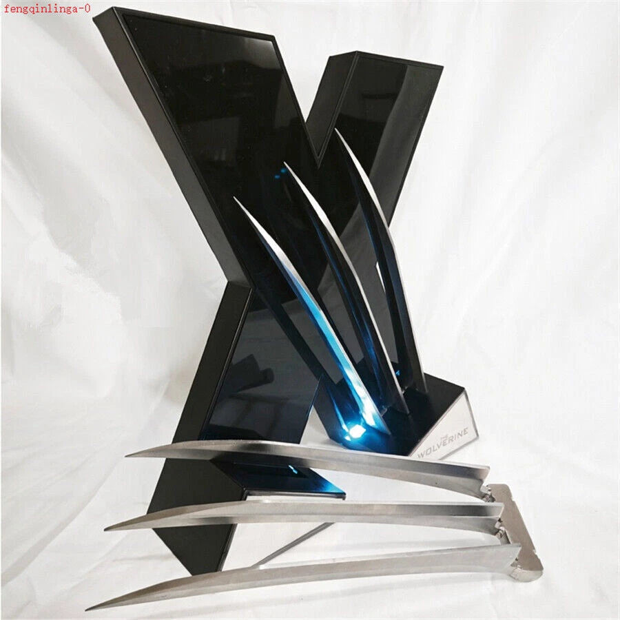 Deadpool & Wolverine Logan Steel Claw Cosplay Wearable Props LED Table Ornament 07FC0E-D4 - KOEEK