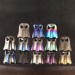 Titanium Ghost Knife Lanyard Bead Paracord Necklace Pendant Bracelet Bead EDC 07FC0E-D4 - KOEEK