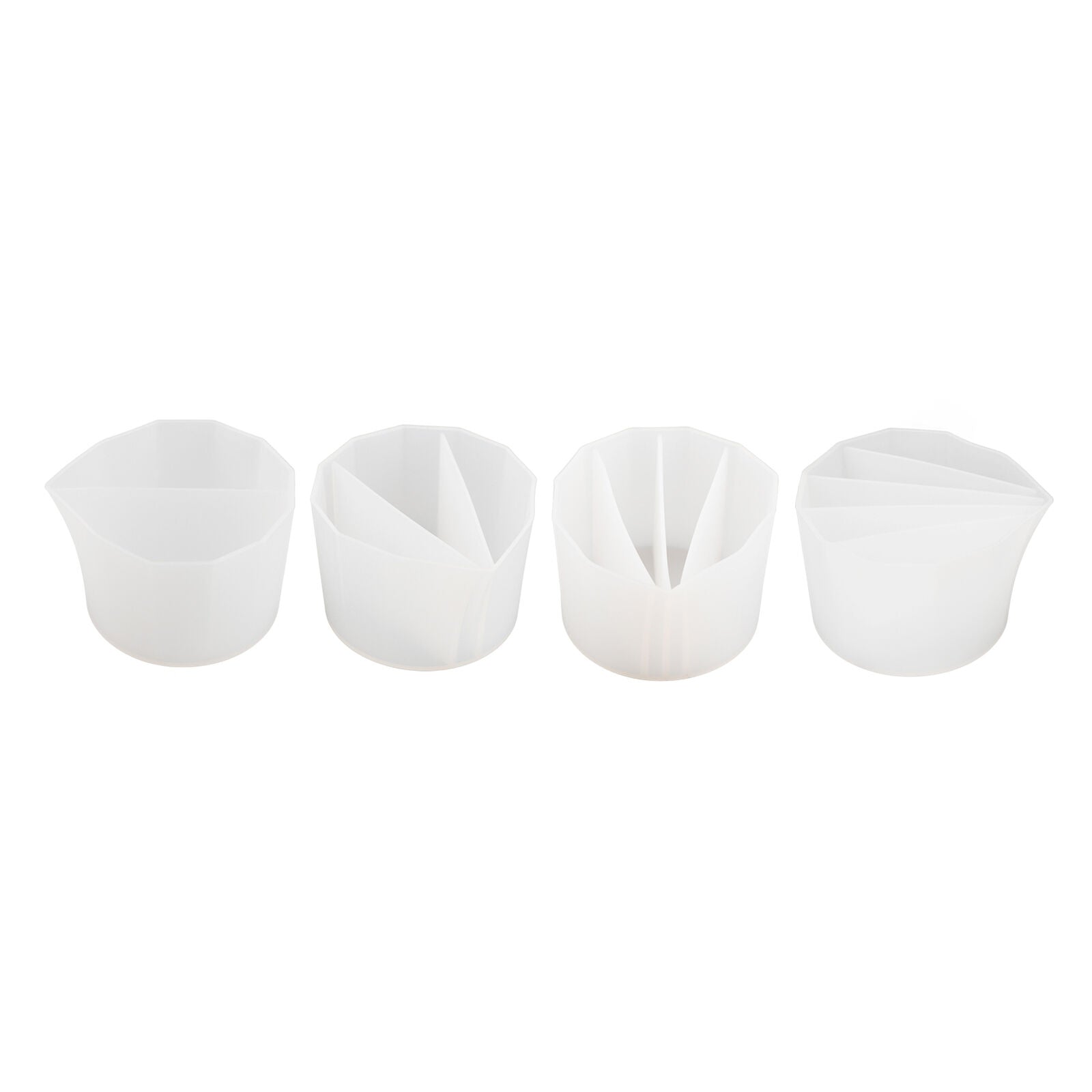 new 4 Styles Split Cups Paint Pouring Paint Aromatherapy Melting Wax Pouring Cup HGF koeek - KOEEK