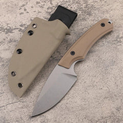 DC53 Steel Fixed Blade G10 Handle Full Tang Tactics Camping Hunting knife F2 07FC0E-D4 - KOEEK