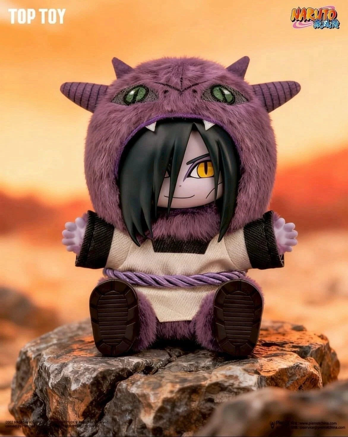 Top Toy Naruto Beast Party Sitting Series 2 Vinyl Plush Confirmed Blind Box Gift TOP_TOY - KOEEK