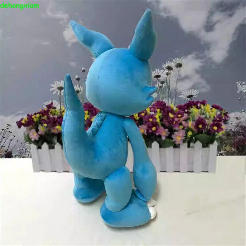 Digimon Digital Monster V-mon Blue Plush Doll Stuffed Toy Pillow Xmas Gift 50cm 07FC0E-D4 - KOEEK
